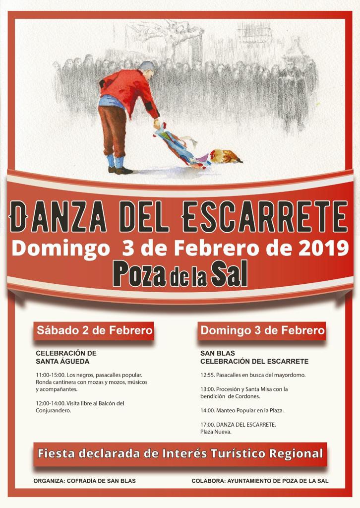 Danza del Escarrete 2019 Poza de la Sal